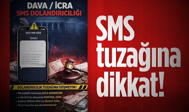 Sahte Hukuk Bürosu SMS’lerine Dikkat: Bu Tuzağa Düşmeyin!