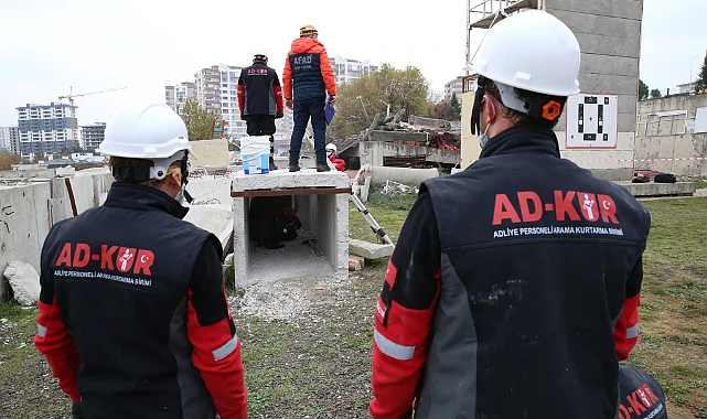 Samsun Adliyesi Arama Kurtarma Ekibi ADKUR Göreve Hazır