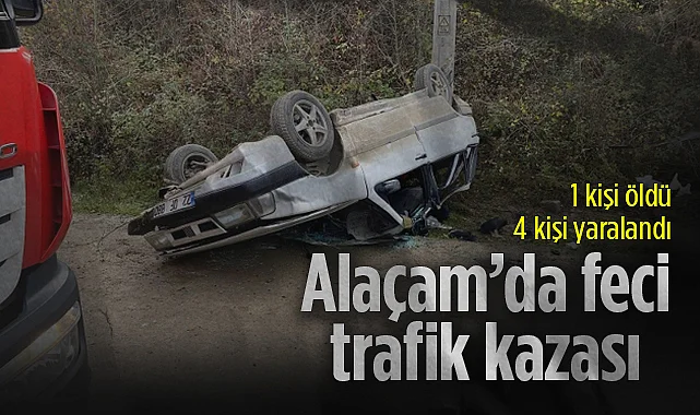 Samsun Alaçam'da Feci Trafik Kazası: 1 Ölü