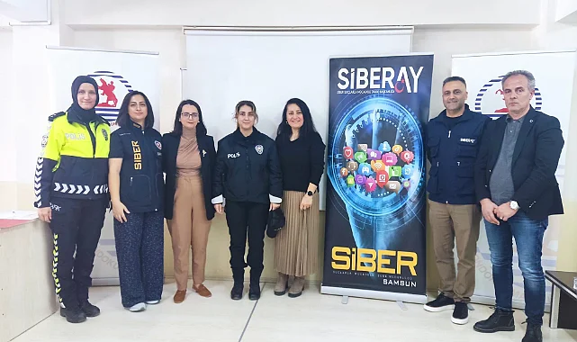 Alaçam'da 315 Öğrenciye Siberay Farkındalık Semineri