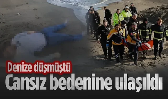 Samsun Atakum'da Denizde Kaybolan Adamın Cansız Bedenine Ulaşıldı