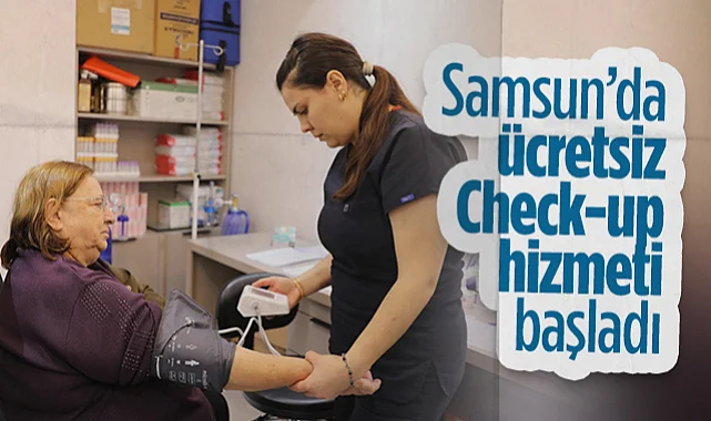 Samsun'da 41 Yıllık Evlilere Ücretsiz Check-up Hizmeti Başladı