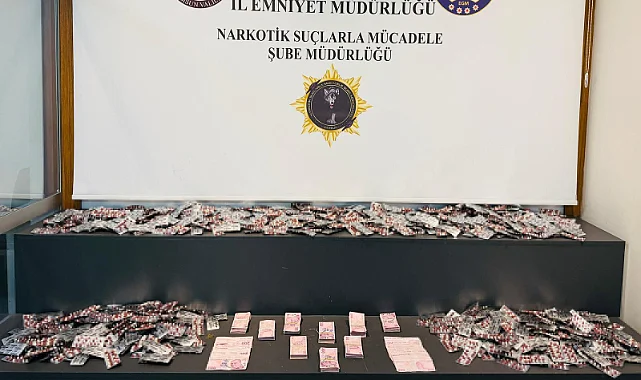 Samsun'da Dev Uyuşturucu Operasyonu: 10 Binden Fazla Sentetik Hap Bulundu