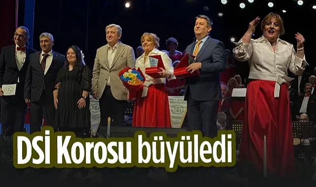 Samsun'da DSİ Korosu Büyüledi