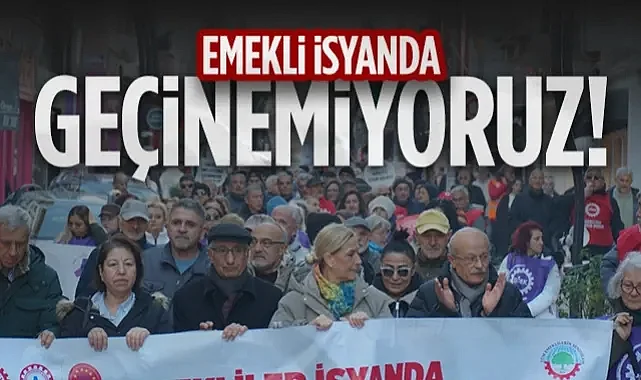 Samsun’da Emeklilerden Geçim İsyanı