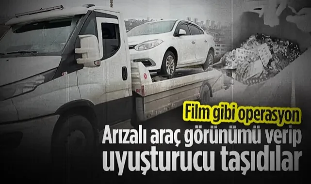 Samsun’da Film Gibi Operasyon: Arızalı Araç Süsüyle Uyuşturucu Sevkiyatına Darbe!