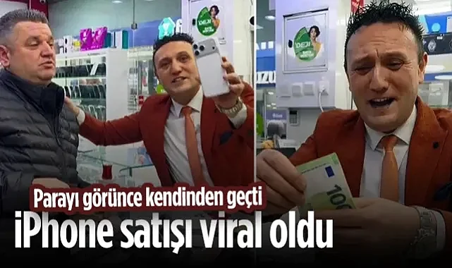 Samsun'da iPhone 17 Pro Max Satışı Viral Oldu: Parayı Görünce Kendinden Geçti