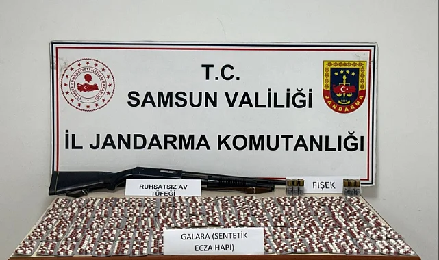 Samsun'da Jandarmadan Uyuşturucu Operasyonu: 2 Gözaltı