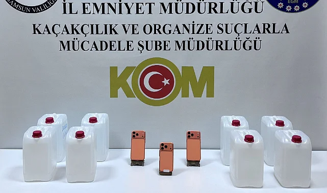 Samsun'da Kaçakçılık Operasyonu: Canik ve İlkadım'da 2 Gözaltı