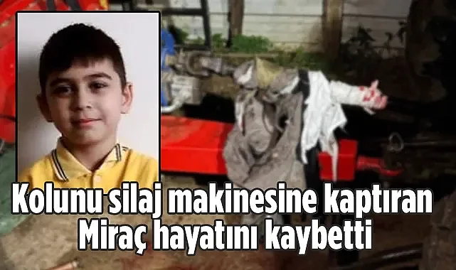 Samsun'da Kolunu Silaj Makinesine Kaptıran Çocuk Hayatını Kaybetti