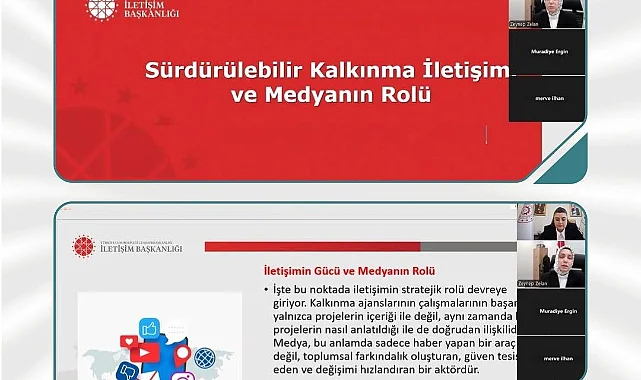Samsun’da Kritik Webinar: Sürdürülebilir Kalkınmada Medyanın Gücü Ele Alındı