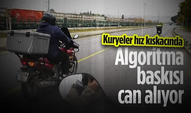Samsun'da Kuryelerin Hayatı Algoritmaya Emanet: Düşük Puan Ölüm Getiriyor