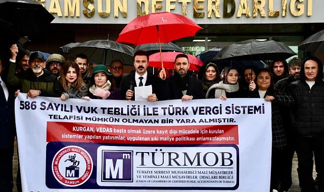 Samsun'da Mali müşavirlerden Kararname Tepkisi