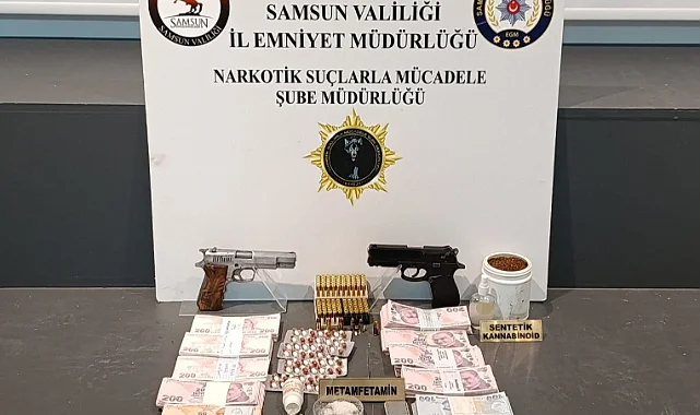 Samsun'da Narkotik Operasyonu: 7 Şüpheli Yakalandı