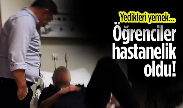 Samsun'da Öğrenciler Hastanelik Oldu! Yedikleri Yemek...