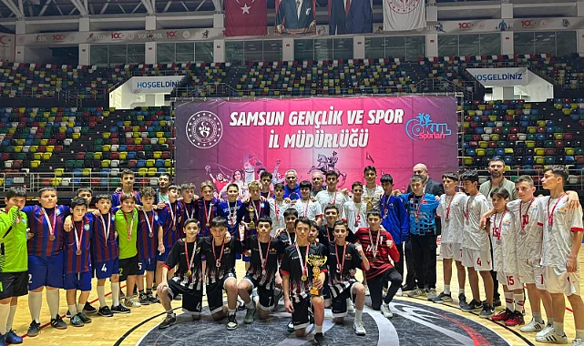 Samsun'da Okul Sporları Hentbol Şampiyonları Belli Oldu