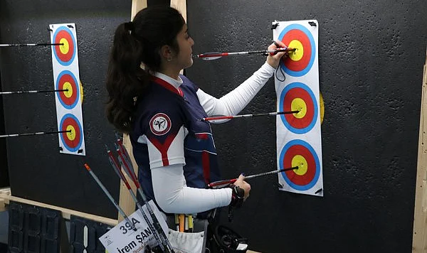 Samsun'da Salon Okçuluk Türkiye Şampiyonası Sona Erdi