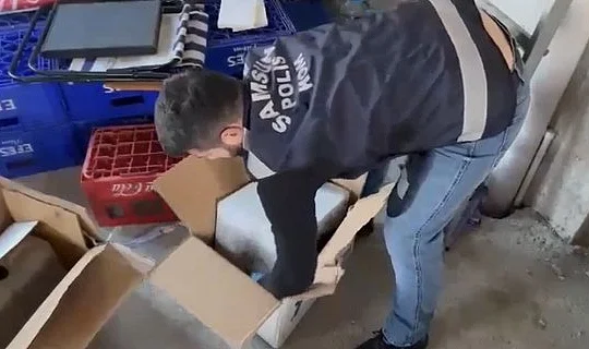 Samsun'da Yılbaşı Öncesi Sahte Alkol Operasyonu