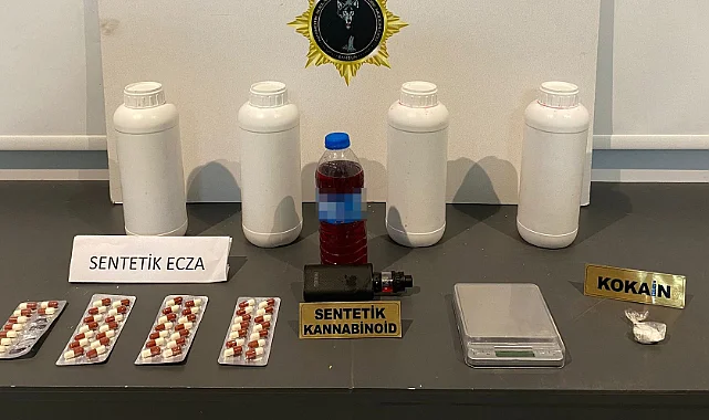Samsun'da Zehir Tacirine Şok Baskın: Hassas Terazi İle Birlikte Çok Sayıda Maddeye El Konuldu