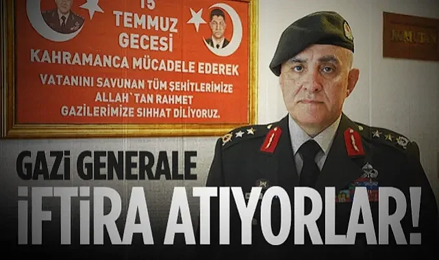 Samsun Garnizon Komutanı Tümgeneral Davut Ala’ya İftira Atıyorlar!