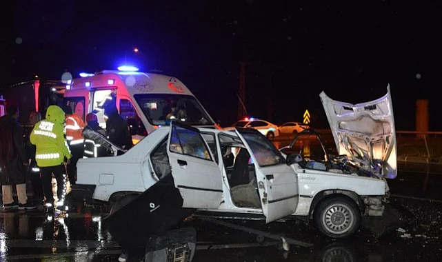 Samsun Havza'da Tır ve Otomobil Çarpıştı: 4 Kişi Yaralandı