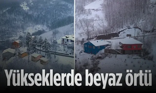 Samsun'un Yükseklerinde Beyaz Örtü: Ladik Akdağ ve Nebiyan Dağı'nda Kartpostallık Kar Manzaraları