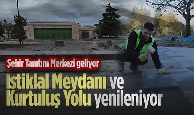 Samsun İstiklal Meydanı ve Kurtuluş Yolu Yenileniyor: Şehir Tanıtım Merkezi Geliyor