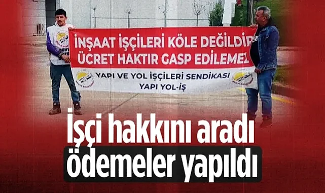 Samsun Şehir Hastanesi İnşaatında Çalışan İşçilere Ödemeler Yapıldı!