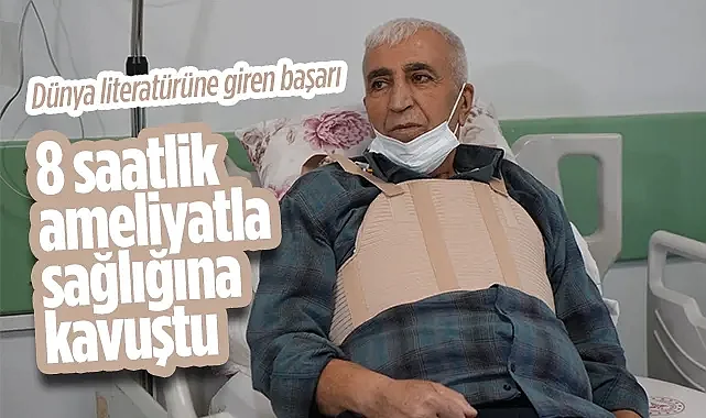 Samsun Şehir Hastanesi'nde Dünya Literatürüne Giren Başarı: 8 Saatlik Ameliyatla Sağlığına Kavuştu