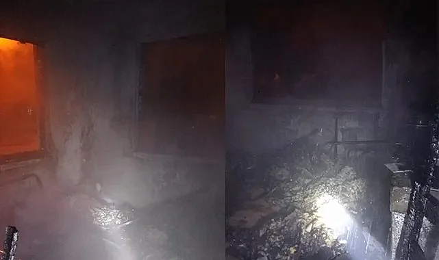 Samsun Tekkeköy'de Korkutan Ev Yangını: 1 Yaralı