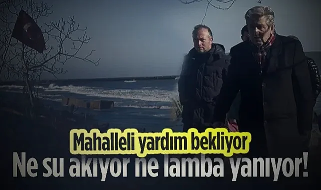 Samsun'un O Mahallesinde Ne Su Akıyor, Ne Lamba Yanıyor! Vatandaş Yardım Bekliyor...