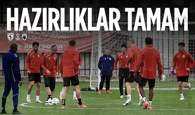 Samsunspor, AEK Maçı Hazırlıklarını Tamamladı