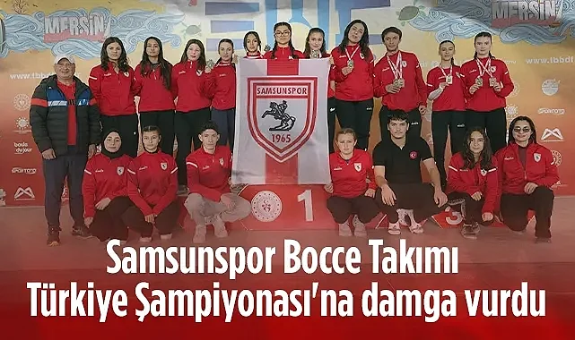 Samsunspor Bocce Takımı Türkiye Şampiyonası'na Damga Vurdu