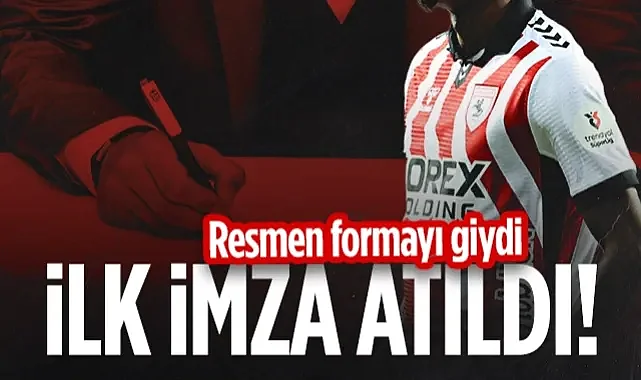 Samsunspor'da Devre Arasının İlk İmzası Geldi!
