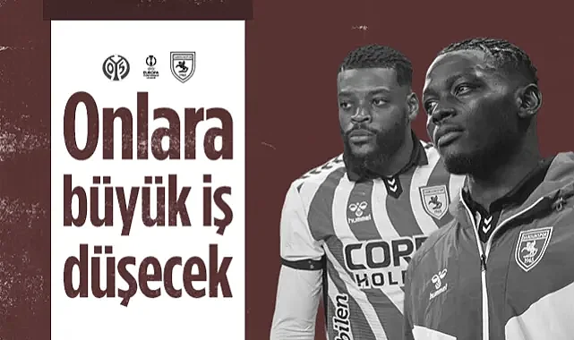 Samsunspor'da Mainz Maçı Öncesi Gözler Marius ve Ntcham'da