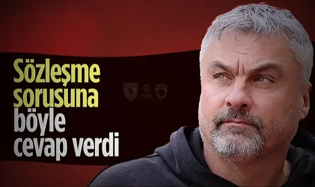 Samsunspor'da Reis AEK Maçı Öncesi Sözleşme Durumu Hakkında Konuştu