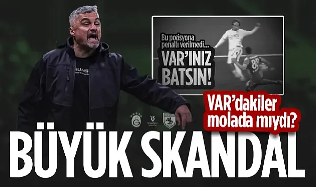 Samsunspor'da Reis Galatasaray Maçındaki Verilmeyen Penaltıya İsyan Etti: VAR'daki Hakemler Molada Mıydı?