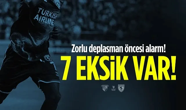 Göztepe Maçı Öncesi Samsunspor'da Büyük Eksik: 7 Futbolcu Kadroda Yok