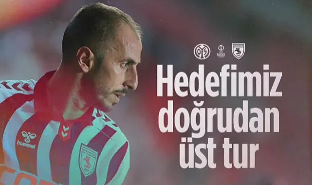 Samsunspor Kaptanı Zeki Yavru'dan Mainz Maçı Öncesi Net Mesaj: Hedefimiz Doğrudan Üst Tur 