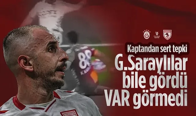 Samsunspor Kaptanı Zeki Yavru'dan Penaltı Tepkisi: Galatasaraylılar Bile Gördü Ama VAR'daki Hakem Göremedi
