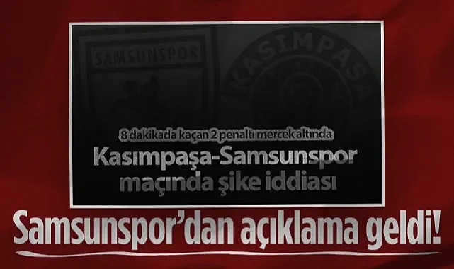 Samsunspor Sessizliğini Bozdu! Bahis Soruşturması Açıklaması Geldi...