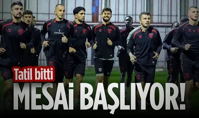 Samsunspor, Fenerbahçe Maçı Hazırlıklarına Start Veriyor