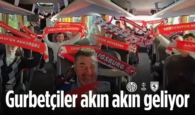 Samsunspor Taraftarından Almanya Çıkarması: Mainz 05 Maçı Öncesi Büyük Coşku