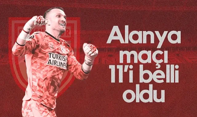 Samsunspor'un Alanyaspor Karşısındaki İlk 11'i Açıklandı