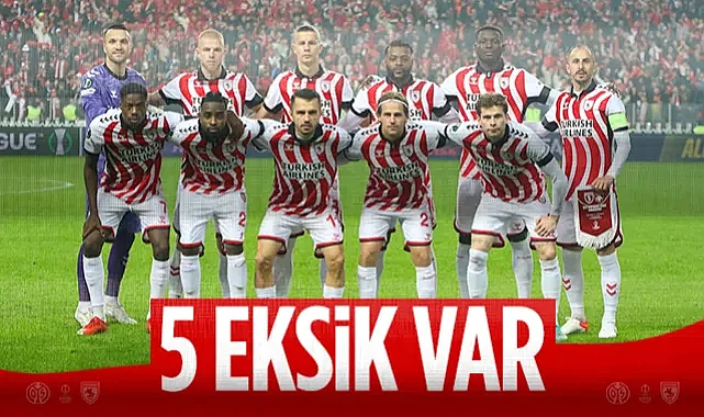 Samsunspor'un Avrupa'da Kader Gecesi: Mainz Karşısında Eksik Çok