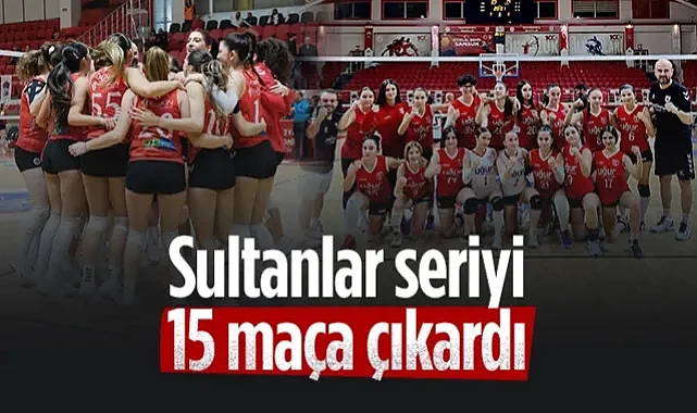 Samsunspor Voleybol 15 Maçtır Yenilmiyor