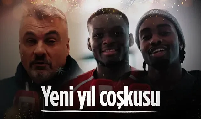 Samsunspor'dan Renkli Yeni Yıl Mesajı