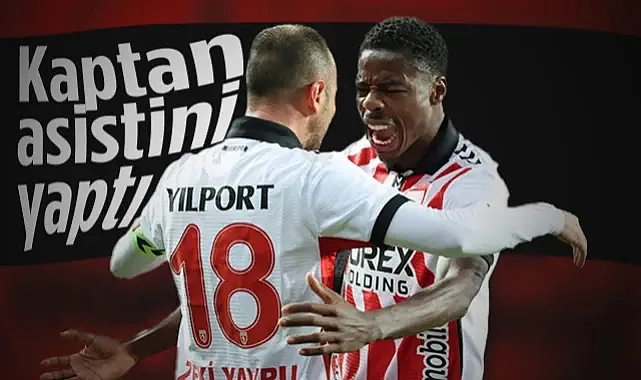 Samsunspor'un Kaptanı Zeki Yavru'dan Musaba'ya Altın Pas