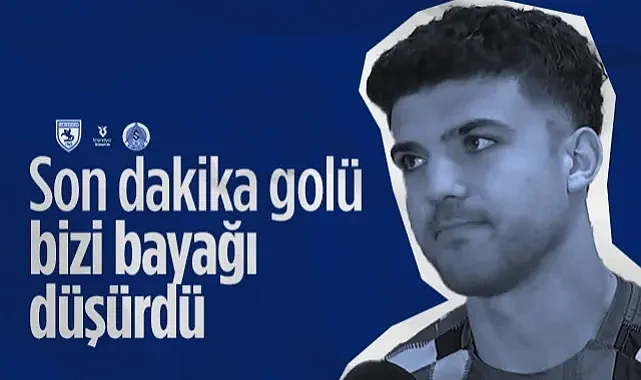 Samsunsporlu Eyüp Aydın'dan Alanyaspor Maçı Yorumu: Son Dakika Golü Bizi Bayağı Düşürdü