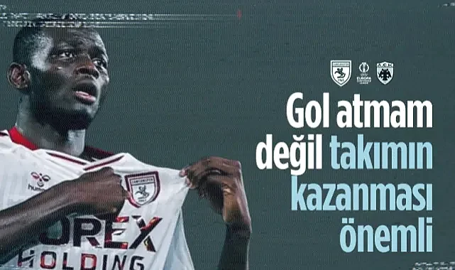 Samsunsporlu Marius AEK Maçı Öncesi Konuştu: Gol Atmam Değil, Takımın Kazanması Önemli